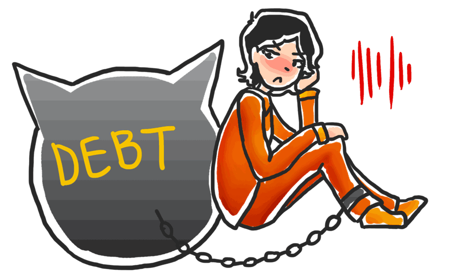 Can you go to jail for not paying a debt?